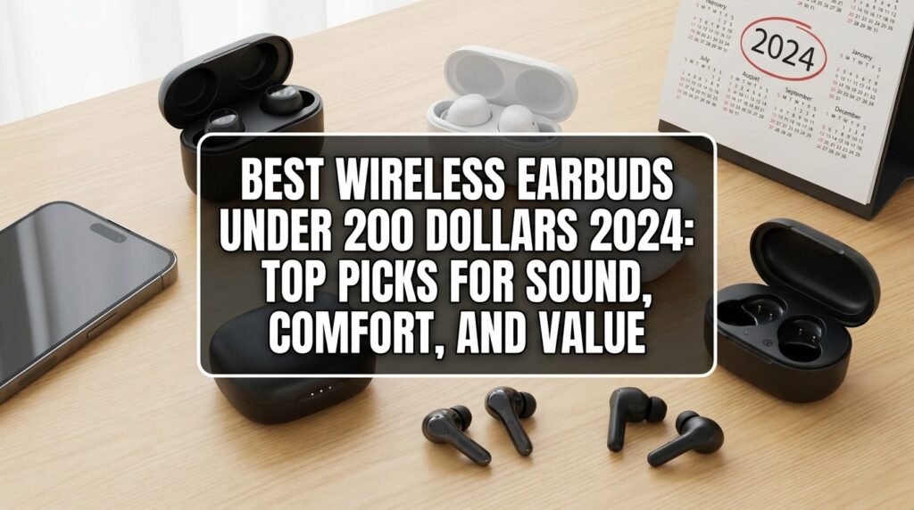 Best Wireless Earbuds Under 200 Dollars 2024